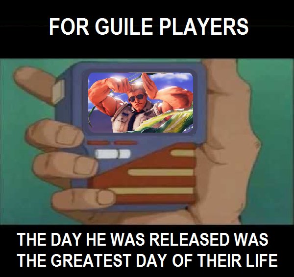 Keith_Ace_'s tweet photo. What a time to be alive #SFV #GuileIsBack #RIPBison https://t.co/Fl7Ruzd2RM
