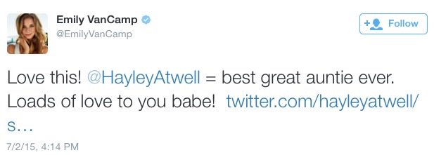 GodSaveTheMuse's tweet photo. Who remember this? my dreams came true the first time... #HayletAtwell we miss you, @EmilyVanCamp try dubsmash again https://t.co/FUPYzBNSC0