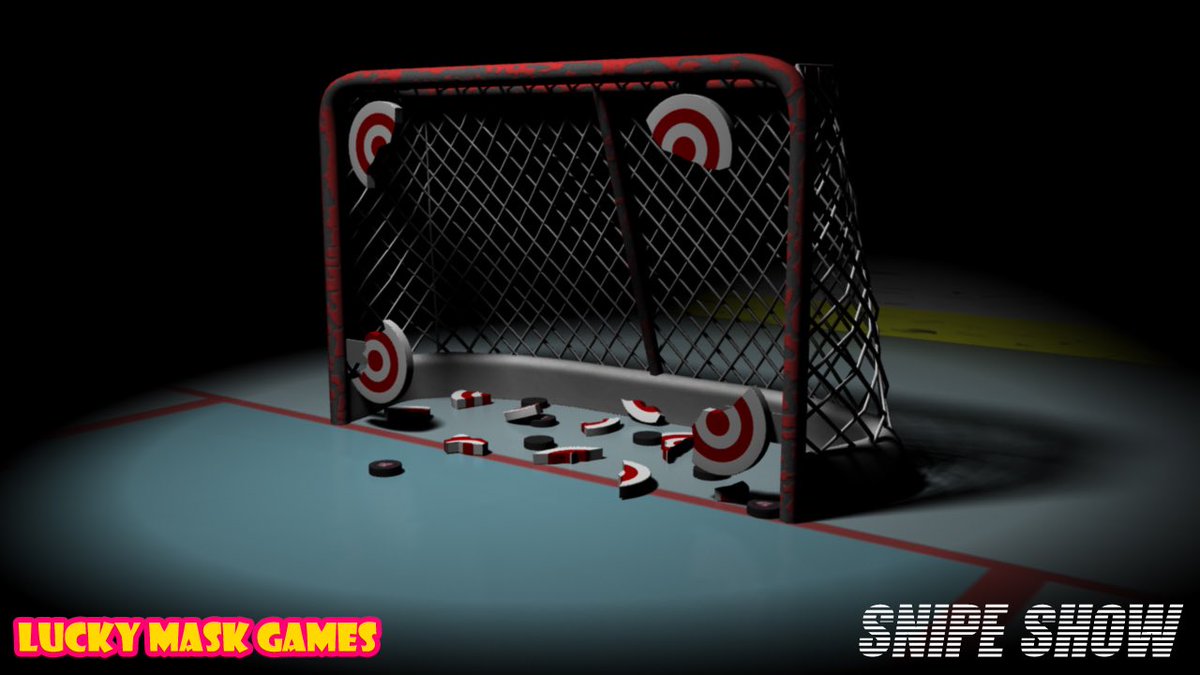 MonikaPlatek's tweet photo. Snipe Show- awesome 'aim &amp; shoot' hockey game has launched on mobile. Proud of my friends @luckymaskgames! Get it. https://t.co/MtBP8iDRnf