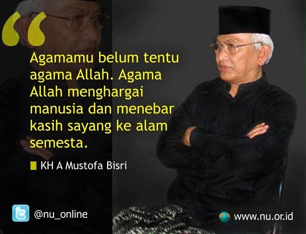 Semoga makin banyak kiai-kiai yang seperti Gus Mus, Aamiin
