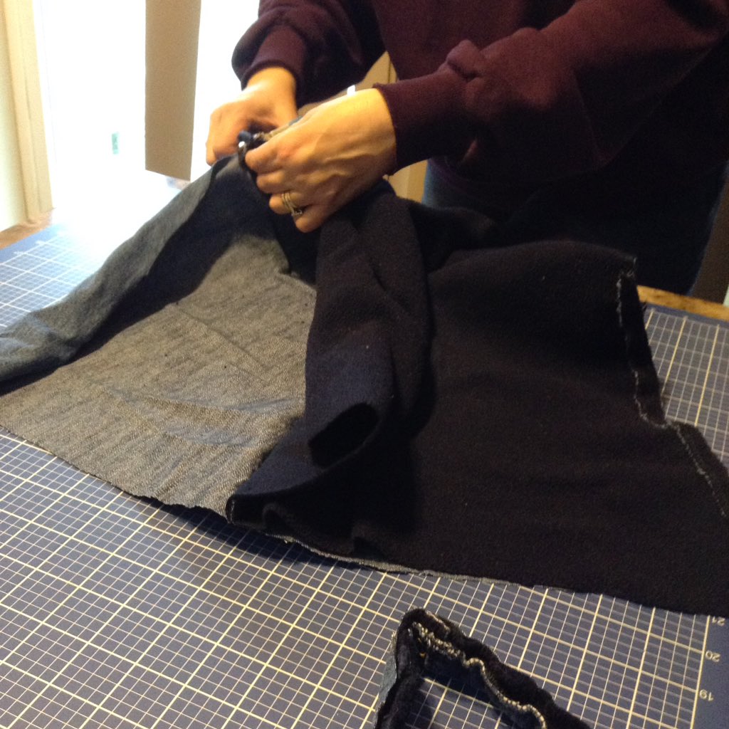 enviropreneurjc's tweet image. The Apprentice learning to #UPCYCLE