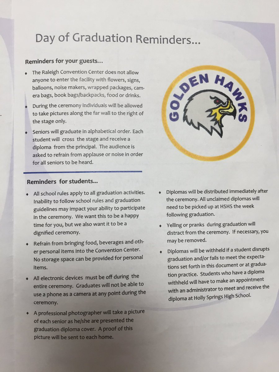 m16hty_hawks's tweet photo. This is the information you missed if you did not attend the meeting! #53DaysTilGraduation https://t.co/mTm7Dl1vp8