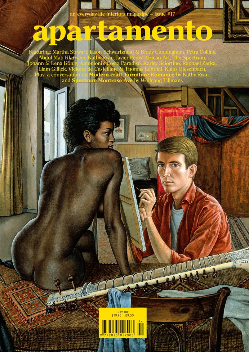magCulture (@magculture) on Twitter photo New <a href="/apartamentomag/">Apartamento</a> arrives early May with this painted front cover by Abdul Mati Klarwein. New <a href="/apartamentomag/">Apartamento</a> arrives early May with this painted front cover by Abdul Mati Klarwein.