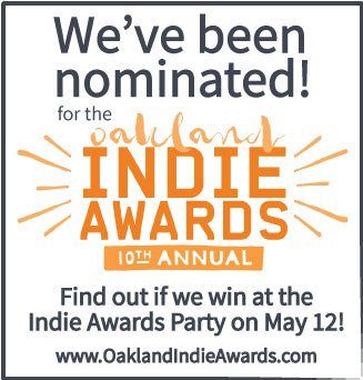 shiftlocal's tweet photo. We’ve been nominated for the #OaklandIndieAwards! https://t.co/mrtbVlSvxD https://t.co/p6HMz8mSI4