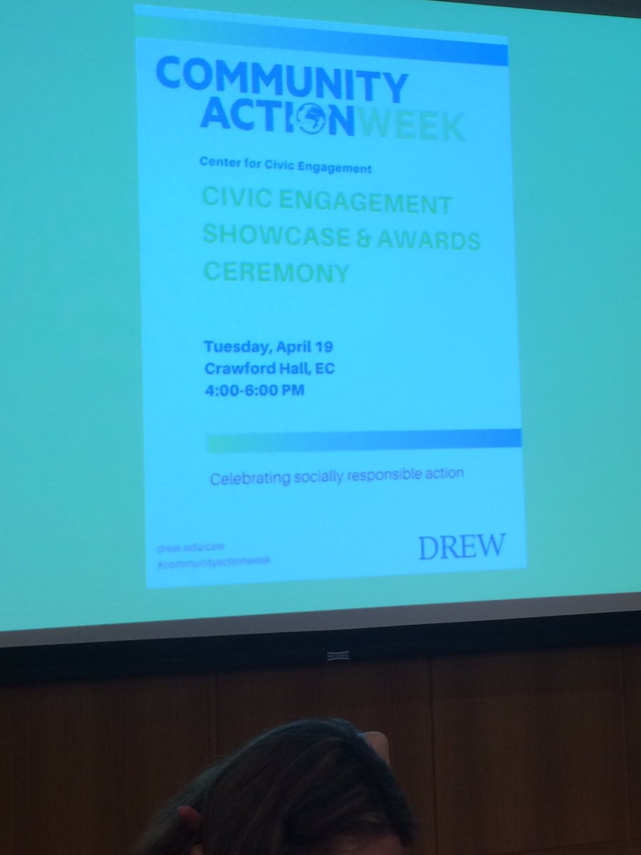 ConleyForMayor's tweet photo. Thank you @DrewUniversity for making our community and world a better place #communityactionweek https://t.co/vM7aV0VSI0