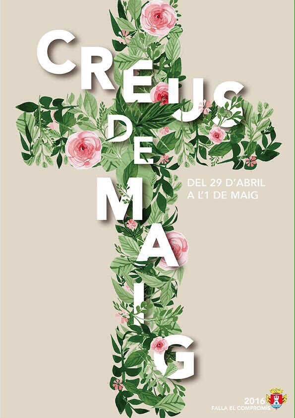 ElCompromis's tweet image. Creus 2016!!!! Recorda passar a visitar-nos!!!! Al carrer Lópe de Vega!!!!