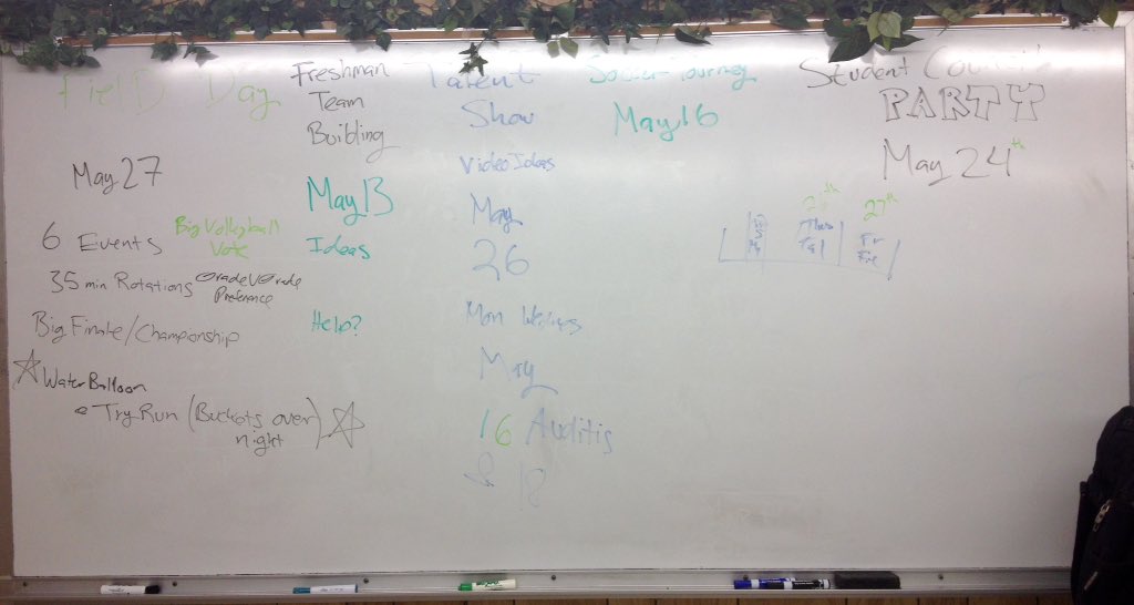 AECHS_Students's tweet photo. Today's agenda for Student Council. https://t.co/cuZrEdYMLj