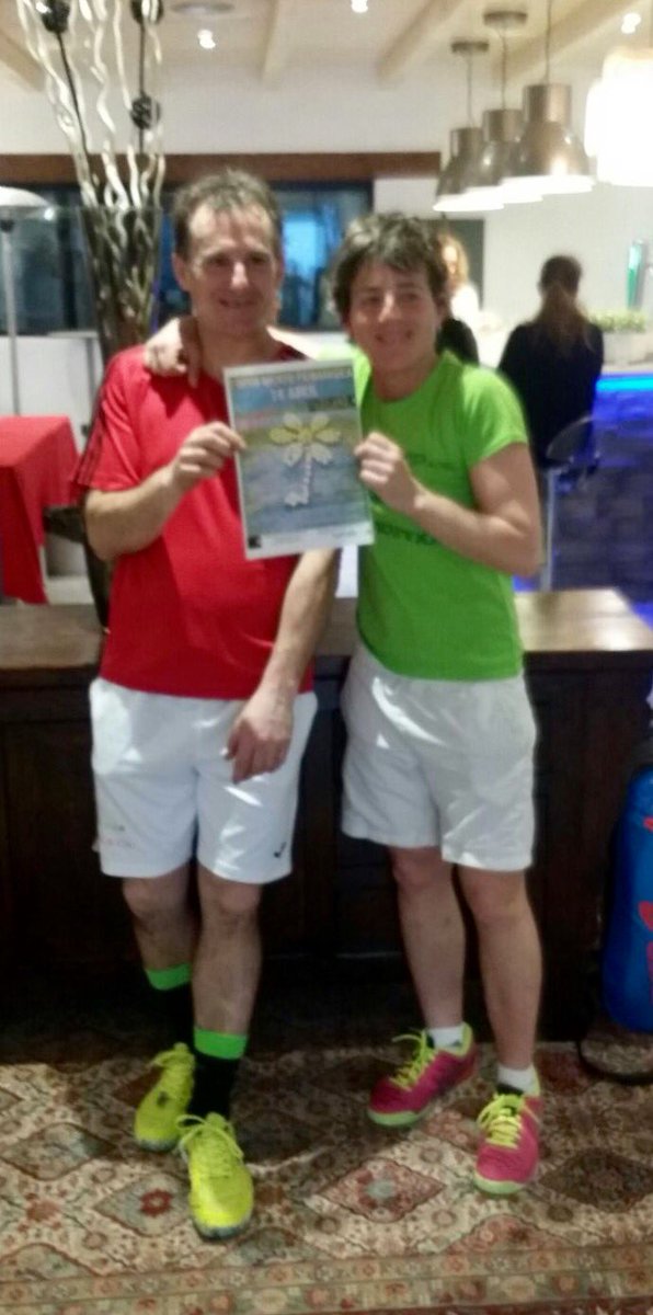 🎾ZORIONAK a los hermanos Abellan, Juan y Angie. Ganadores de la final de consolación🎾 👏🏻👏🏻👏🏻