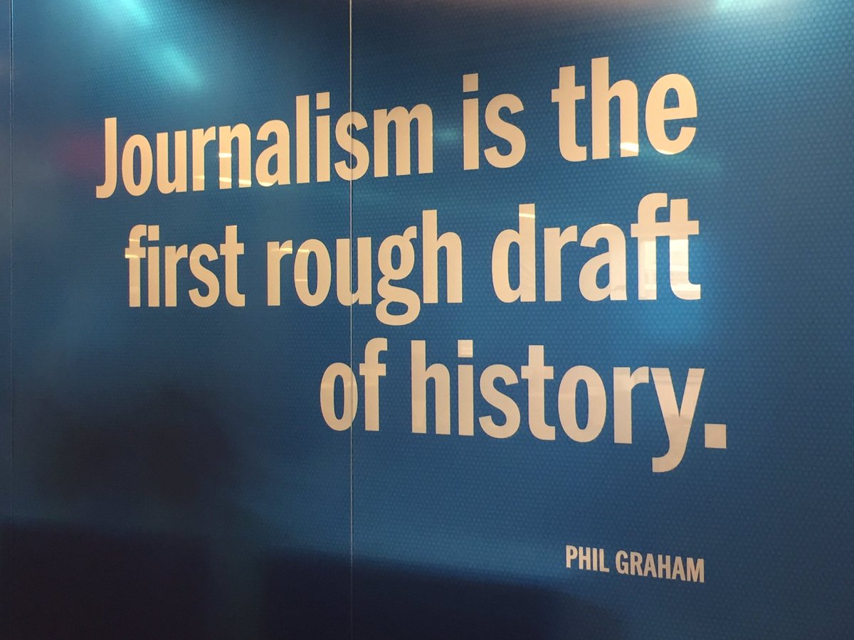 Geeking out touring the <a href="/washingtonpost/">The Washington Post</a>, great way to finish #NAAMXC!