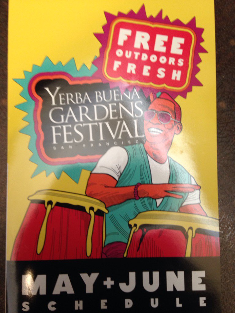 JenniferNorris2's tweet image. Picked up brochure for @YBGFestival this morning @ODCsf great line up starts May 1 #freeSummerFun