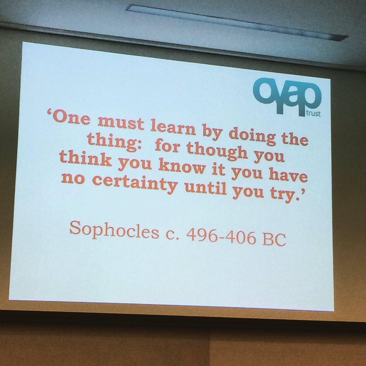 #learningbydoing <a href="/TPGallery/">The Photographers' Gallery</a> with <a href="/LuckyLeB/">Helen Le Brocq</a> #sophocles