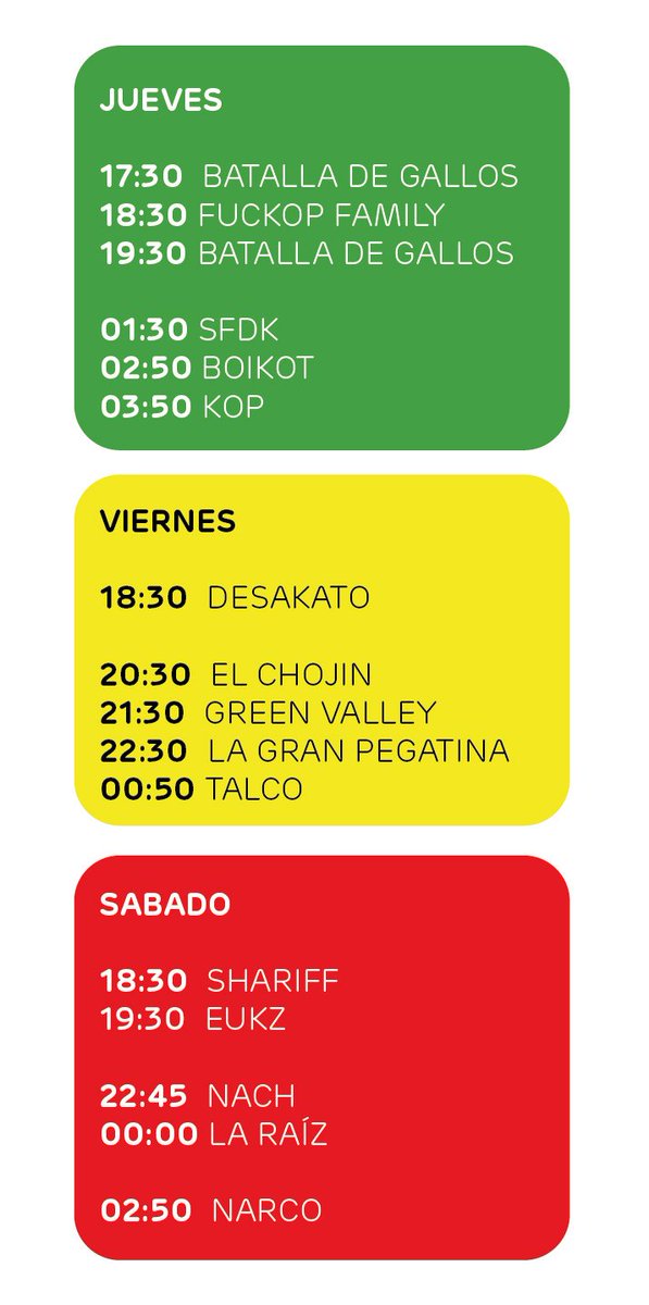 TrasguLegio's tweet image. Ya está el plan hecho!! Nos vemos Viñarockeros!

#VINAROCK2016 #vinarock #vr2016 @VinaRockOficial