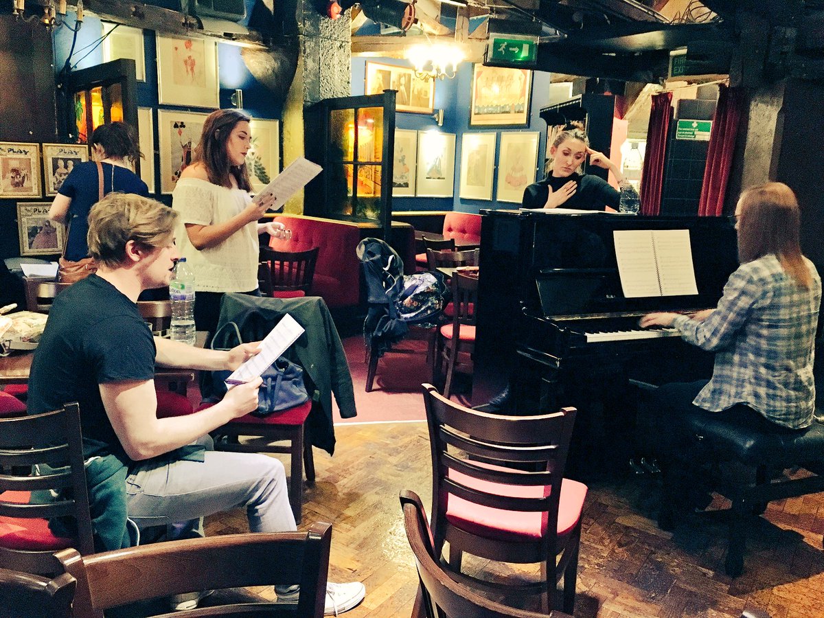 In-venue rehearsal @phoenixartistcb "Ava, you're not hearing me. You've a void they can't fill..."