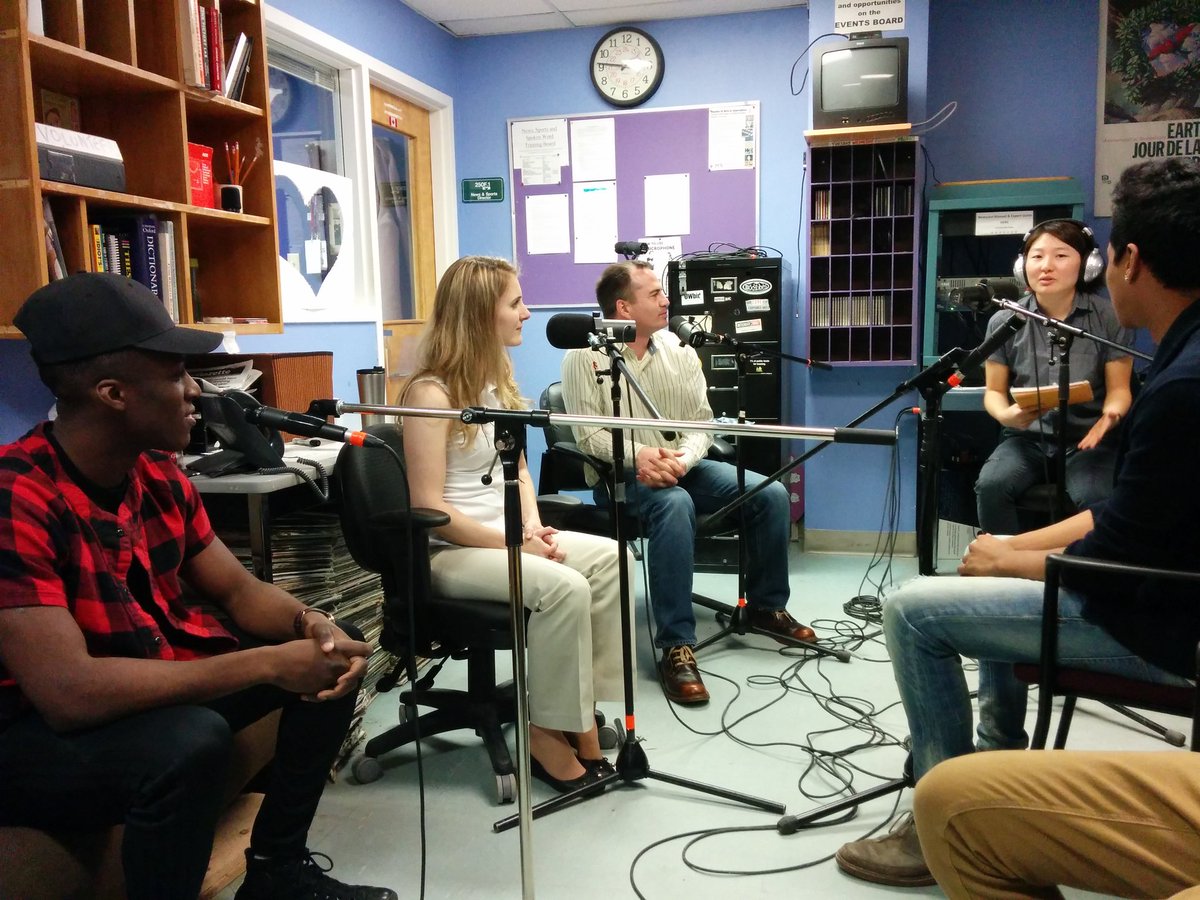 Exciting times today with <a href="/westernuPropel/">Propel at WesternU</a>, recording at <a href="/chrwradio/">Follow us @radiowestern</a> with <a href="/voices/">Voices</a> and <a href="/EverestMG/">Everest Media Group</a>!