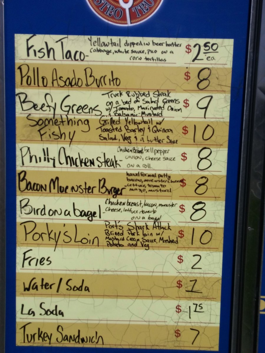 Lunch today corner of Huennekens and Waples. 11-1ish. Come hungry leave happy!!