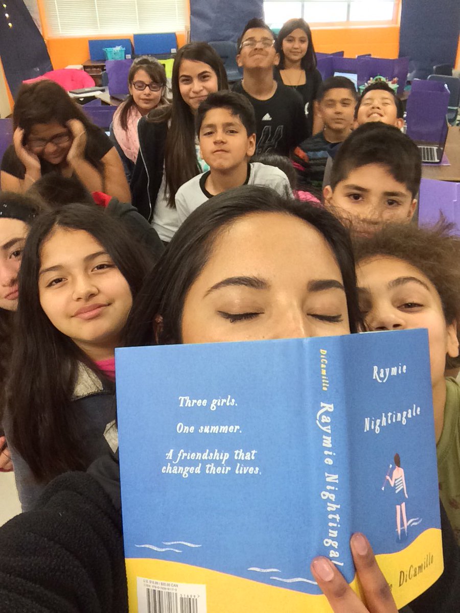 MandyCurley's tweet photo. Look what came in! Thank you @MrSchuReads ... We all took turns smelling our new book. https://t.co/DK2mDyWKnI