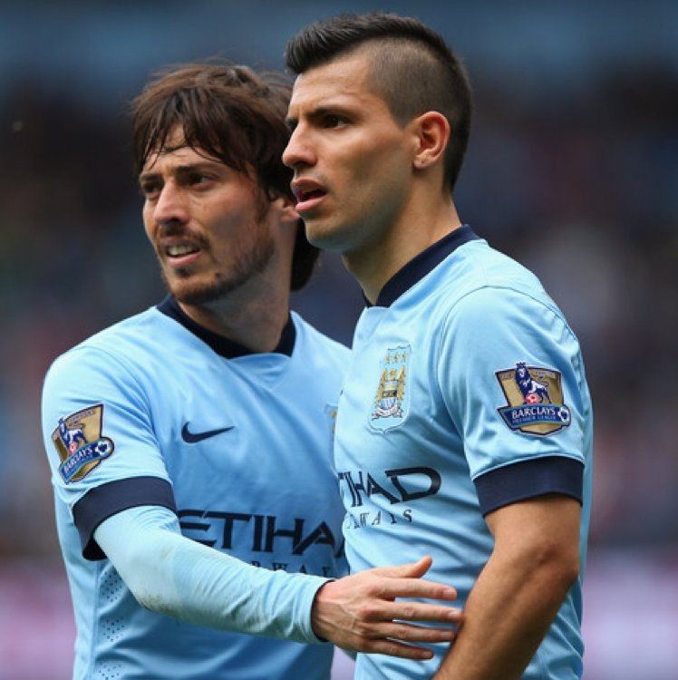 _bcfootball's tweet photo. Will Silva and Agüero be on target again this time around? #NEWMCI #bfapp https://t.co/ojI9j9pBzR