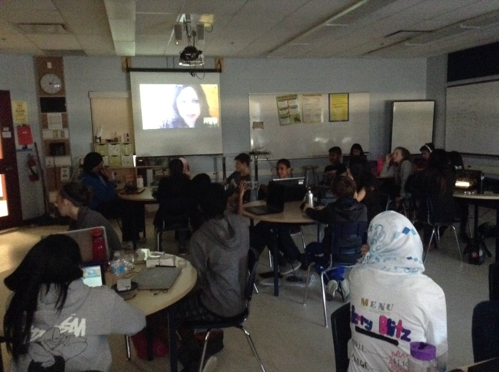 ms_beechamGr8s's tweet photo. Amazing chat w/@CynMarko abt writing children's stories- thank u 4 giving 8D inspiring guidance &amp;direction @DLMS_MS https://t.co/BktYEF6f4X