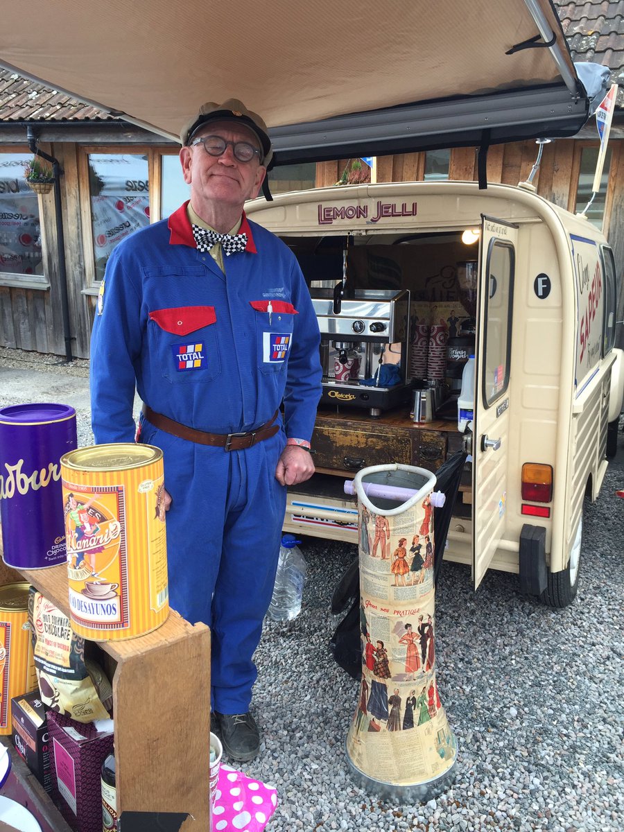 Catch us at <a href="/ExeterFoodFest/">Exeter Food Festival</a> great coffee, artisan hot choc, <a href="/explodingbakery/">The Exploding Bakery</a> cakes and weird 50's outfit
