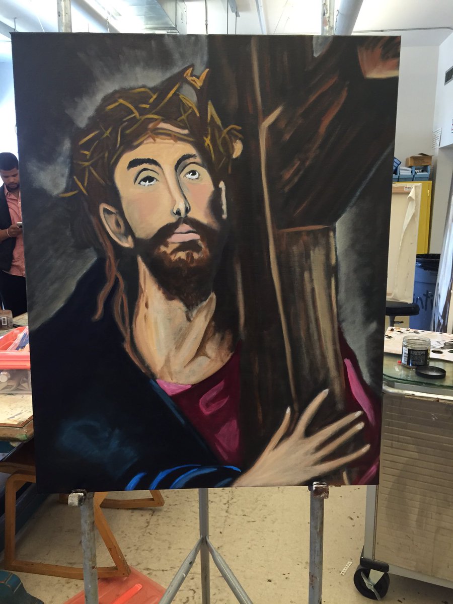 My latest project
Super excited and proud of this painting 🎨
#oiloncanvas #artstudent