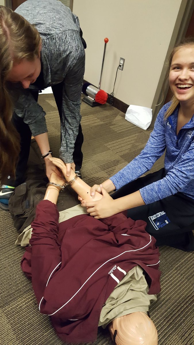 Handcuffing on a courthouse field trip #isd2580