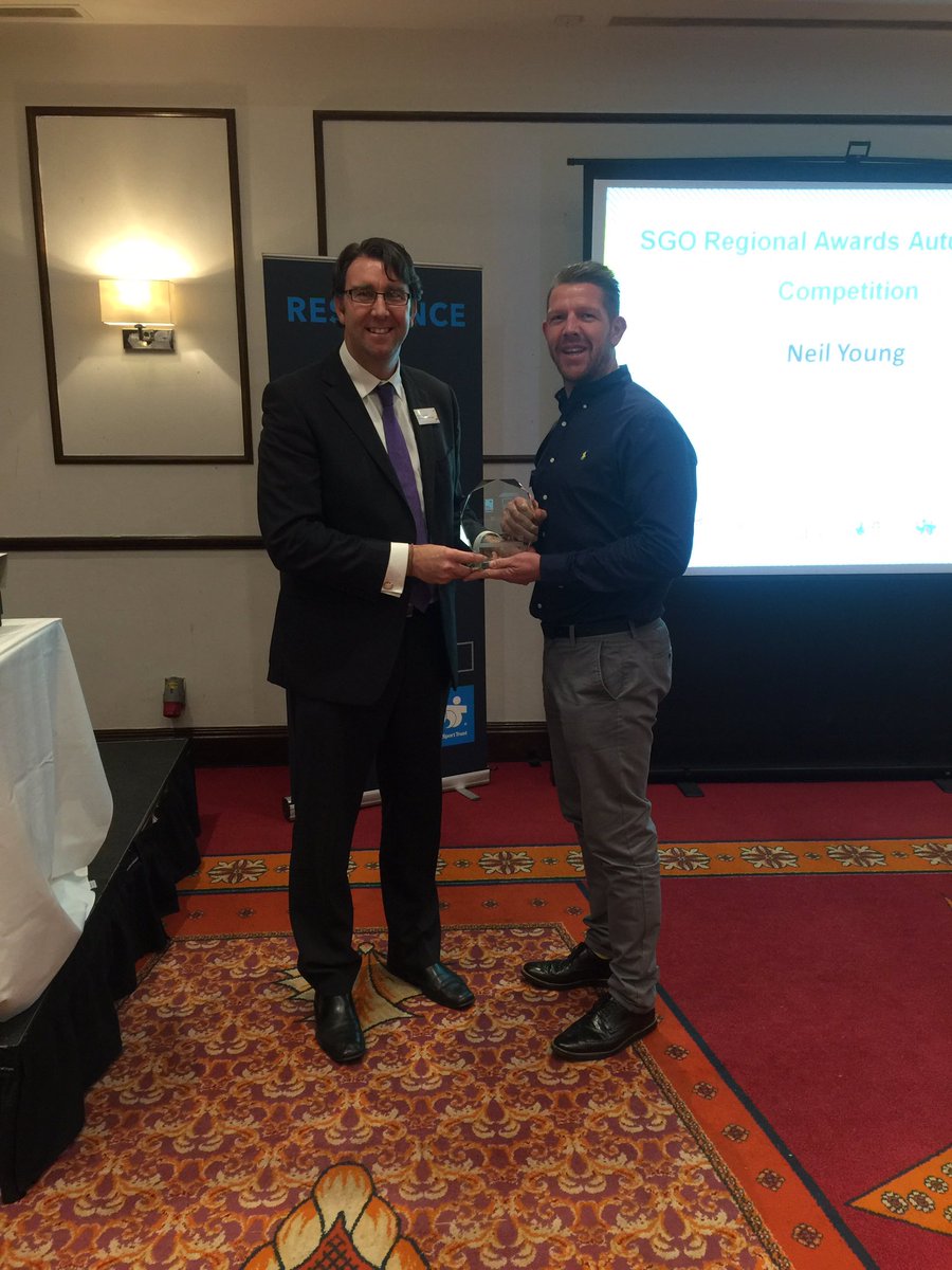 RedcarEston_SSP's tweet photo. Well done to Mr Young for his East Regional award he received today for competition #SGOConf @YouthSportTrust https://t.co/AbWiifmhiU