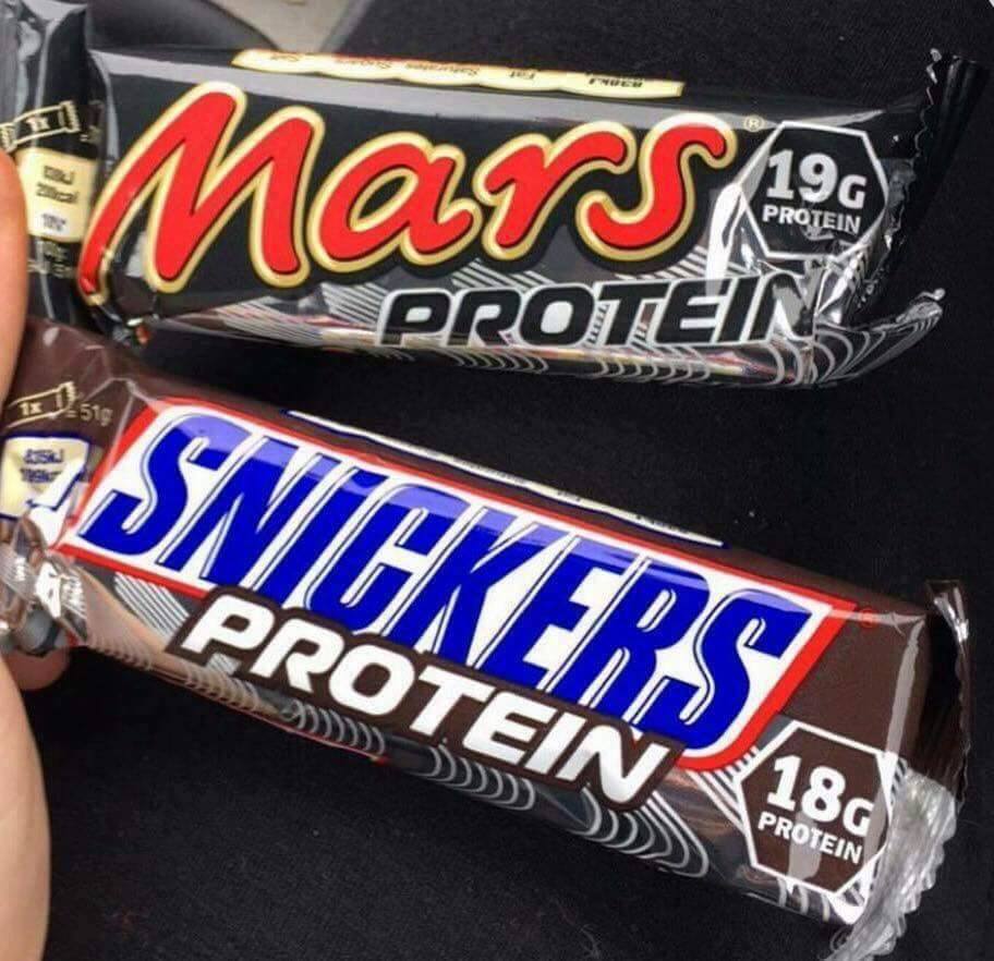 MuscleFoodUK's tweet photo. Will you be buying these? What do you think, does the extra protein suddenly make it healthier? https://t.co/DNbTN3hRnF