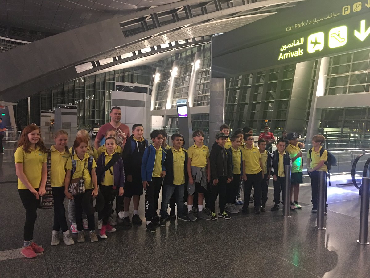 lynnpoulin's tweet photo. @cisdoha @TheMrMetcalf  compass kids ready to rock Madrid! https://t.co/pjQGlBuE0u