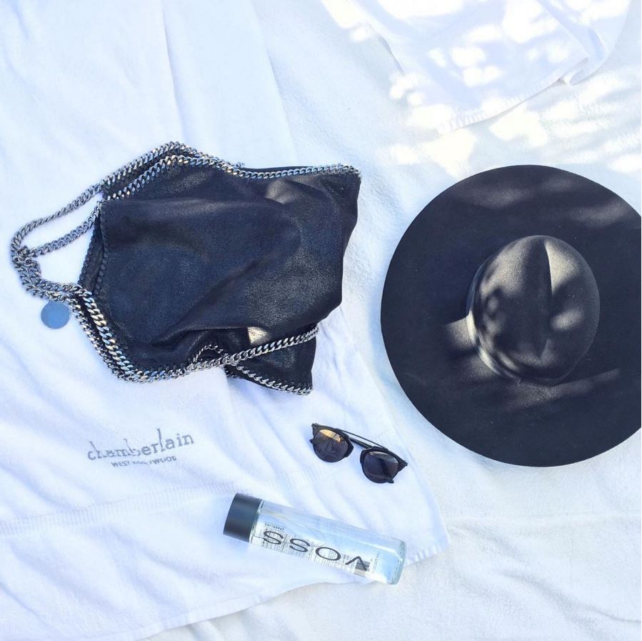 ChamberlainWeHo's tweet image. If anything is true, you can always count on a pair of black sunnies. 🕶 #PoolEssentials ll Photo: visitweho