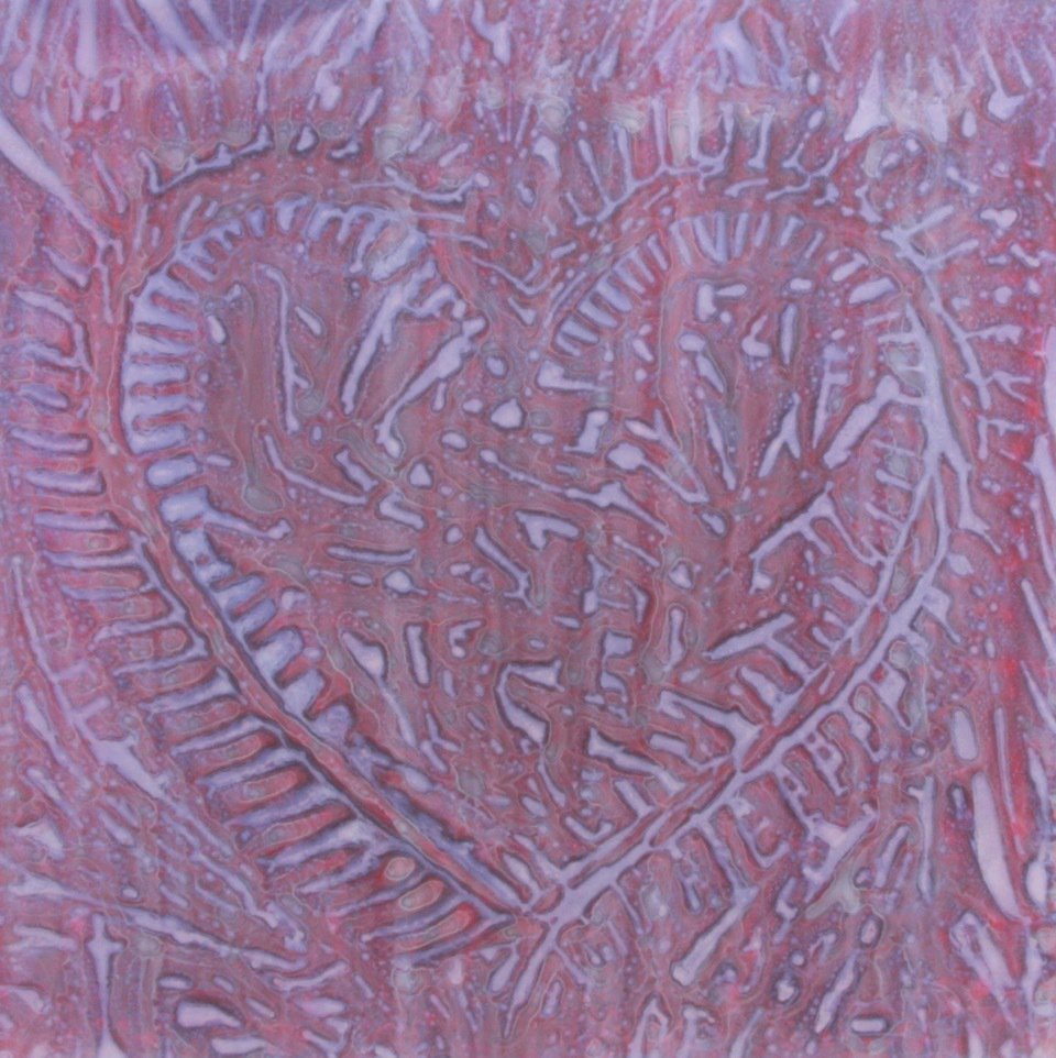 ArtfromHeart's tweet photo. Created for #AFTH16 Christopher Martin, "From the Heart #1", Acrylic on honed acrylic https://t.co/PXxZuMKGAI