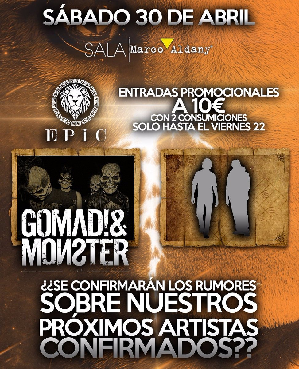 ¡MUY PRONTO TODA LA INFO!