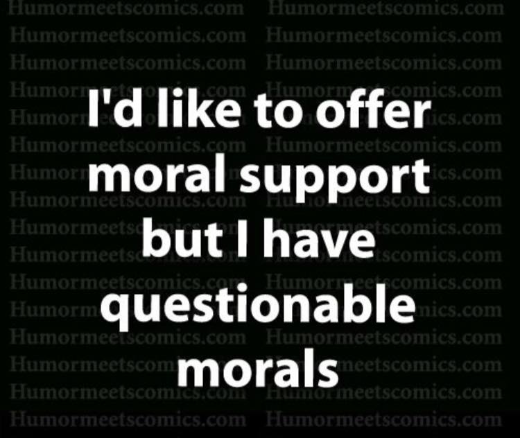 MomDrinksWine's tweet photo. Mommy's morals are not questionable, they are non-existent.
#morals #moralsupport #questionablemorals #mommymorals https://t.co/TqaA9h4HwJ