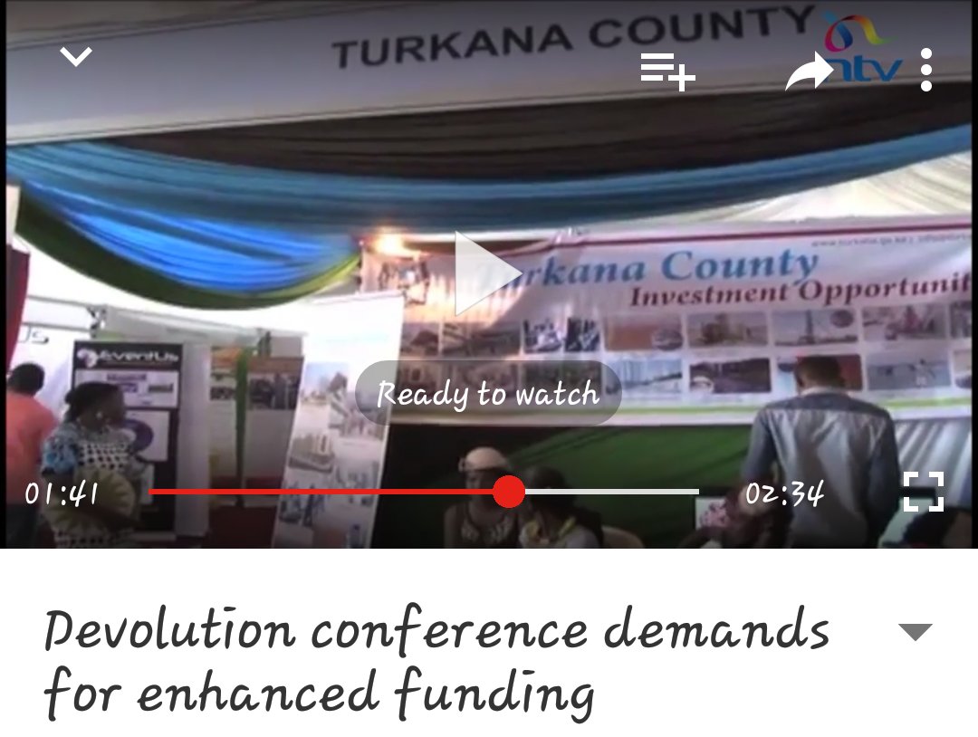 JamesLokwale's tweet photo. @Turkana_County featured in @ntvkenya newsnight on the 1st day of Meru @devcon2016. https://t.co/D5eN4iL6kw