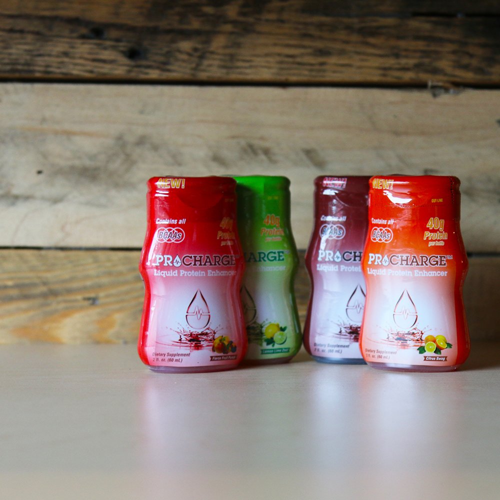 BevNET's tweet photo. ProCharge  from @suncoast_health is a highly concentrated protein supplement, w/40 grams of protein per 2 oz bottle https://t.co/KeyDJ7dPXn