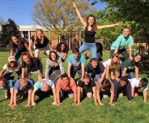 intervarsityusa's tweet image. IV trains student leaders like these to impact the world for God's kingdom!  Also, to have terrific balance.