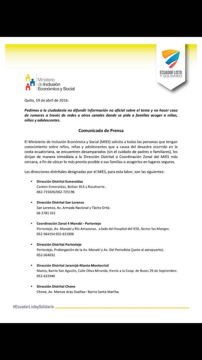 jclarrea_'s tweet photo. Por favor ayuden a difundir este comunicado oficial. Muchas gracias. https://t.co/djVyy2T8Hr