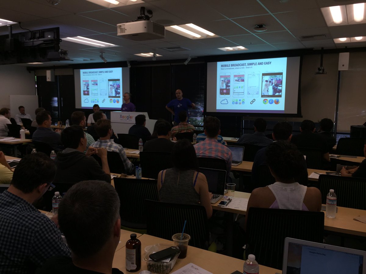 First up @amplfyme #xooglerdemoday