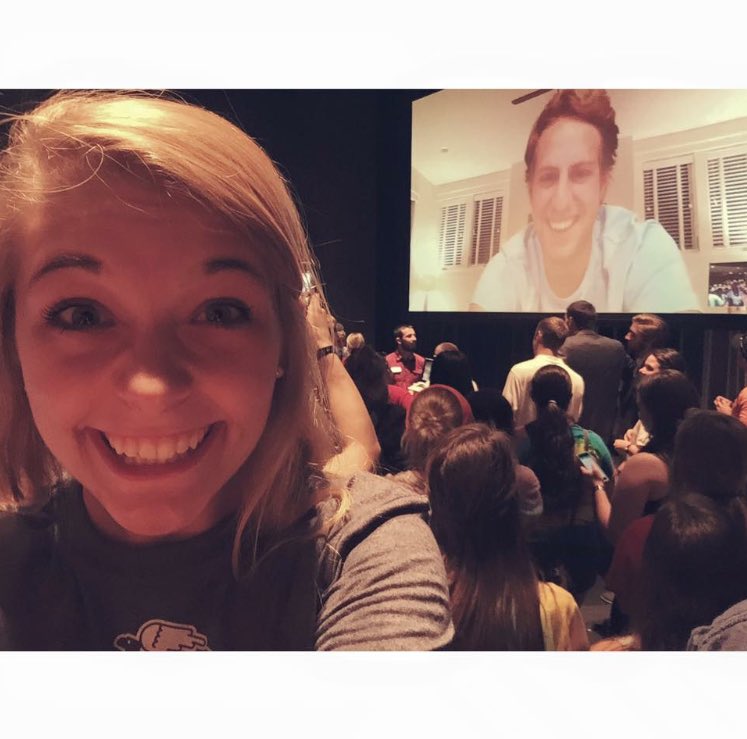 kelciwelch's tweet photo. Hey @benrector Last year you &amp; I selfied through Skype. Let's do it for real this time. August 27th? #BenRectorAtOC https://t.co/EHeuRx4hJy