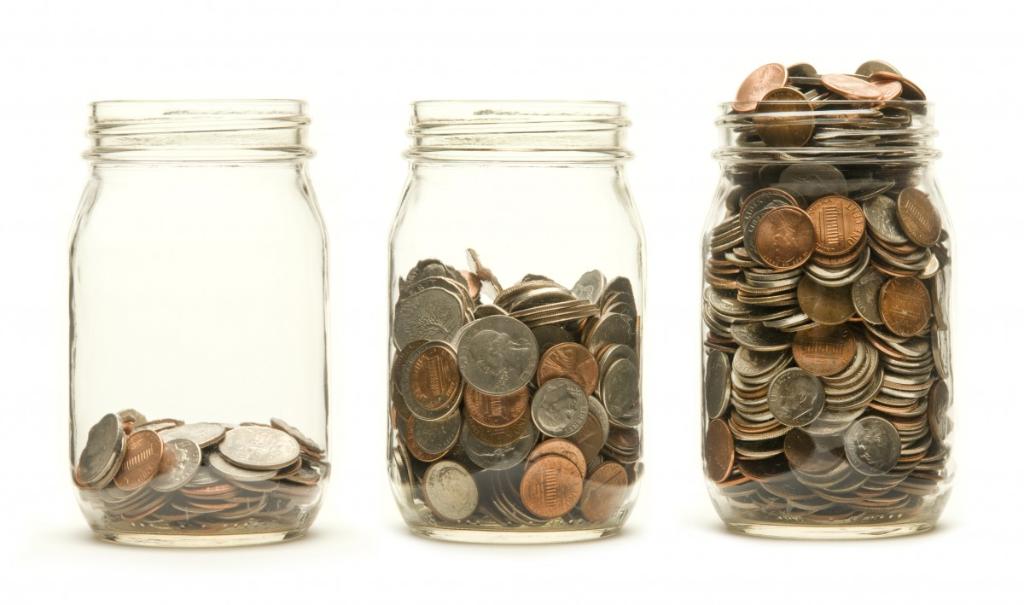 betting life savings jar