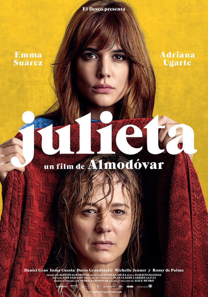 jogomo76's tweet photo. #JULIETA 2016 @WarnerBrosSpain Almodovar lo ha vuelto a hacer:increible retrato d los contornos del dolor y la culpa https://t.co/wxw1lyAToN
