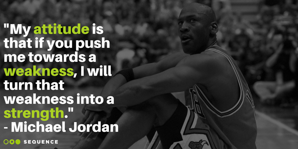 Sequence_PCB's tweet image. .@Jumpman23, American former professional #basketball player and 5-time MVP. 🏀 #ballislife #michaeljordan #quote