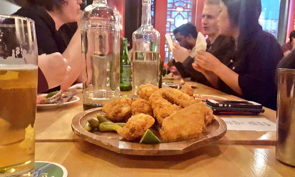 Piles of fried chicken, that's a good look. <a href="/LuckyRedShop/">Lucky Red</a> #mingle2getlucky