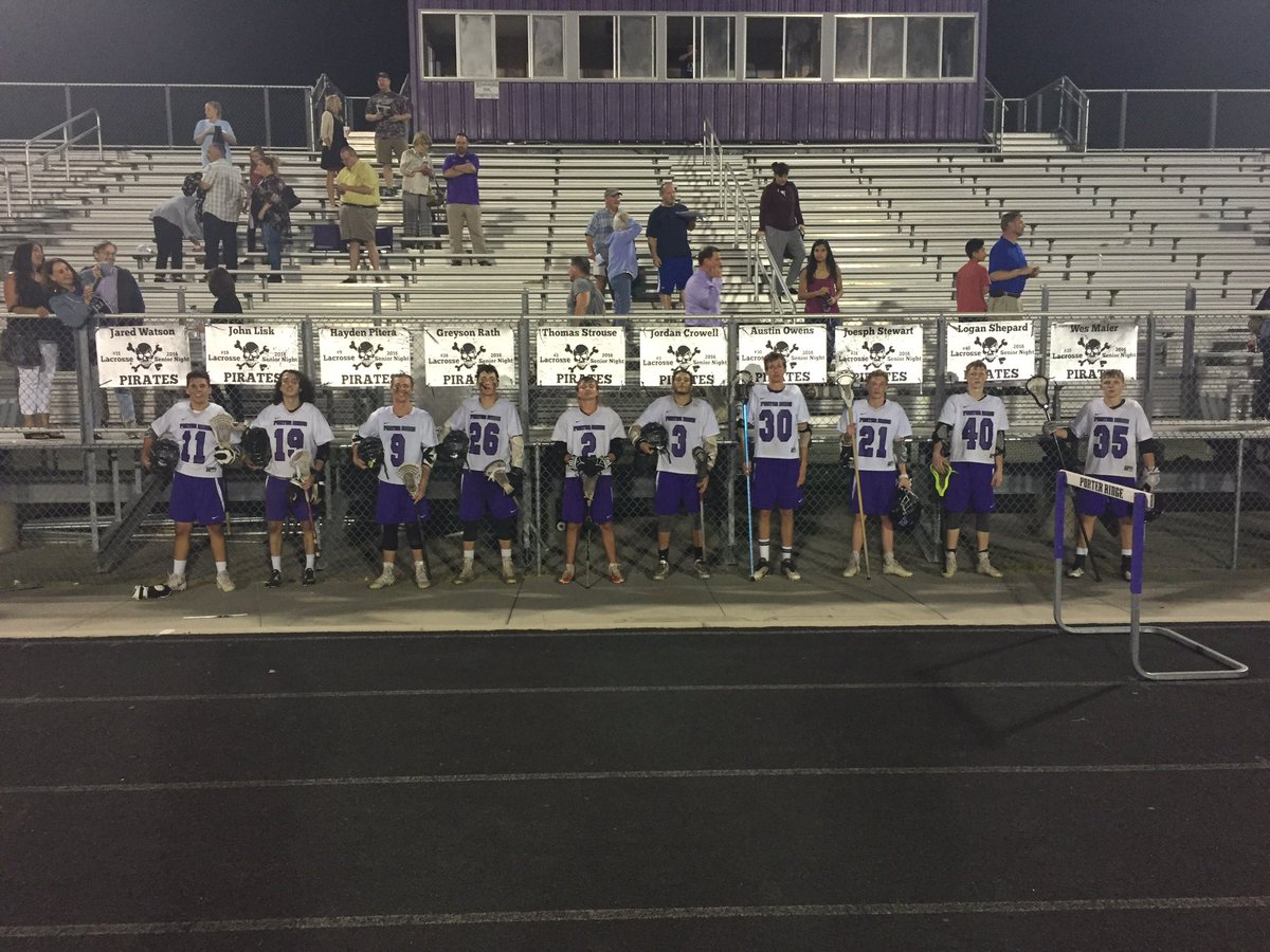 PR Lax Senior night-congrats to all ten seniors! Great season so far and nice victory to end the night.<a href="/prhsmenslax/">PRHS MENS LAX</a>