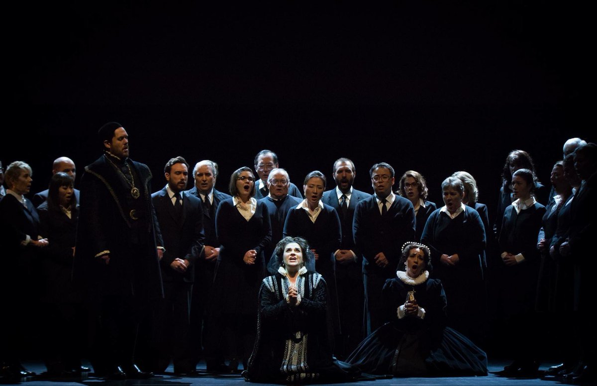 Second performance of Maria Stuarda <a href="/edmontonopera/">Edmonton Opera</a> tonight! #MaryStuartQueenofScots