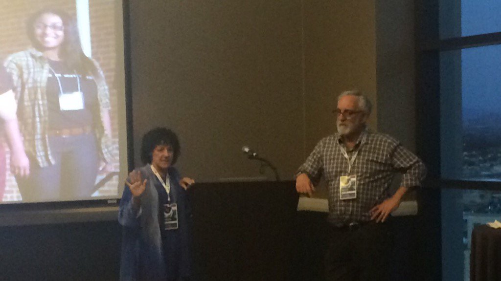 eileenrudden's tweet photo. .@mkapor & Freada: still leading after all these years! Loved them #LotusDevelopment. Love them now! #asugsvsummit https://t.co/d95UolwjVJ