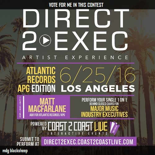mannyudor's tweet photo. Just voted for @mannyudor to perform at #Direct 2 Exec Artist Experience LA Edition 6/25/16- Atlantic Records! htt https://t.co/GBdYzwtFxq