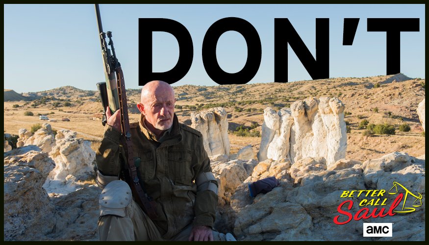 BetterCallSaul's tweet photo. You’ll get the message on last night’s #BetterCallSaul Season Finale. Log in to watch: https://t.co/8k2conGR6r https://t.co/IGXstUTsxN
