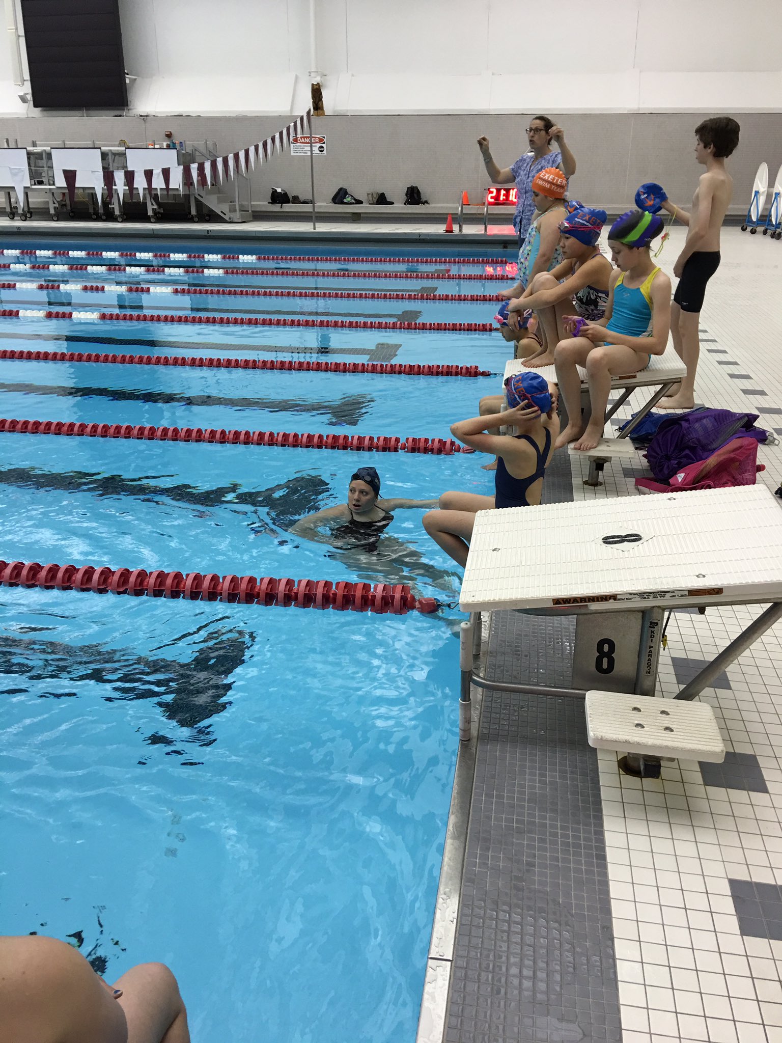 Exeter Swim Team on Twitter "Day 2 with Coach Quinn demonstrating Back