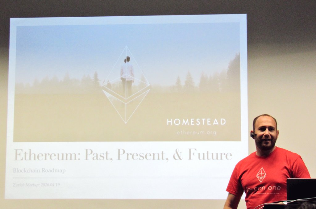 pablovem's tweet photo. "Past, Present & Future"
The most amazing introduction to #Ethereum !
@TaylorGerring @ethereumproject #ixEthereum https://t.co/mhxzUUoR54