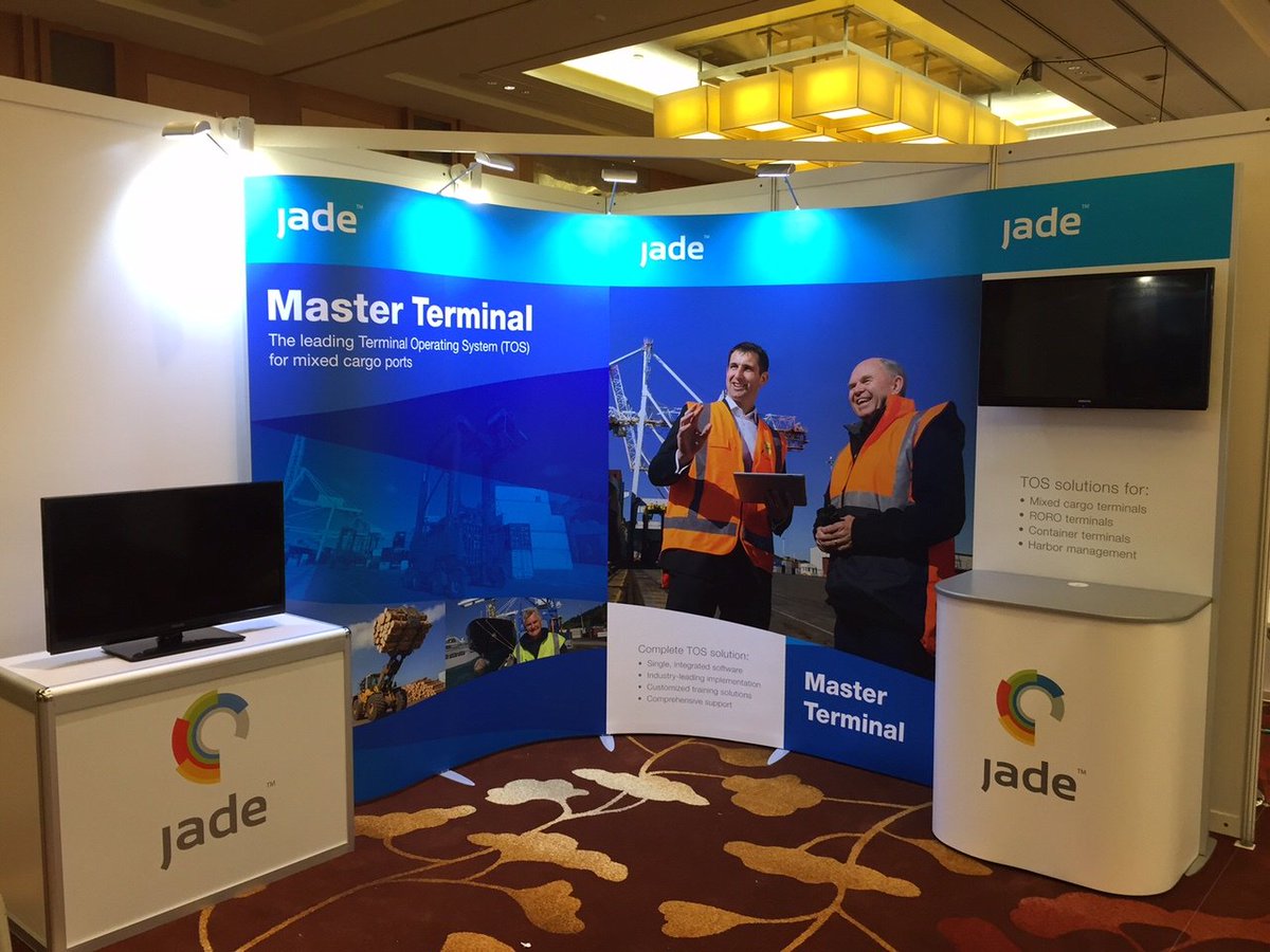 MasterTerminal's tweet image. Are you at TOC Asia?  come visit the Jade stand F48 and take a VR trip around the Jade Port #TOCWorldwide